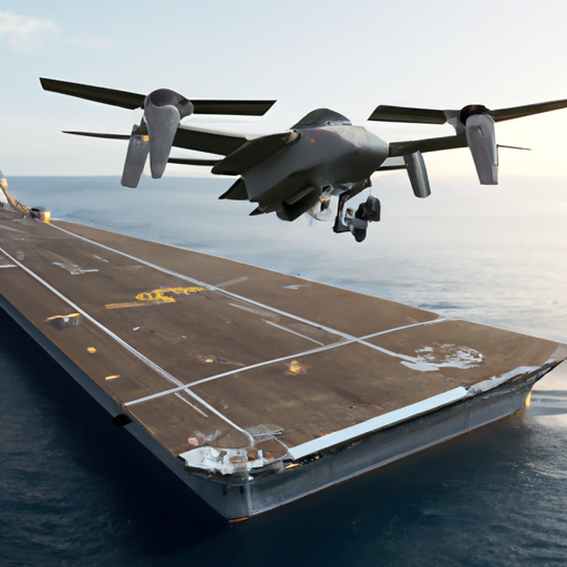 British navy successfully tests drone landing on aircraft carrier