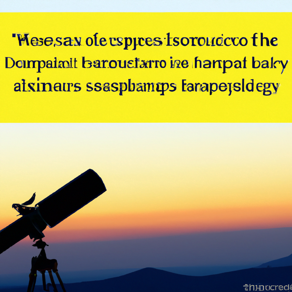 What Are Some Safety Precautions When Using Telescopes?
