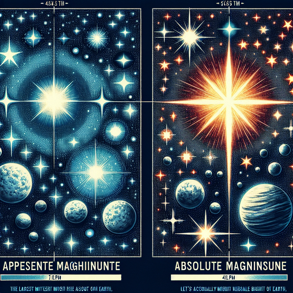 How Do I Differentiate Between Stars Of Different Magnitudes?