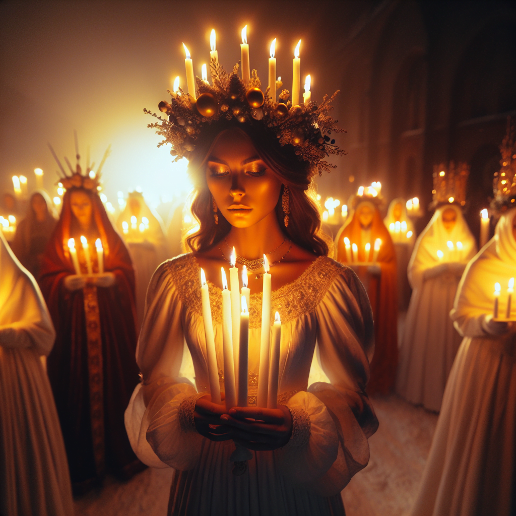 Home Taking in the Light: Sweden’s Lucia Celebrations