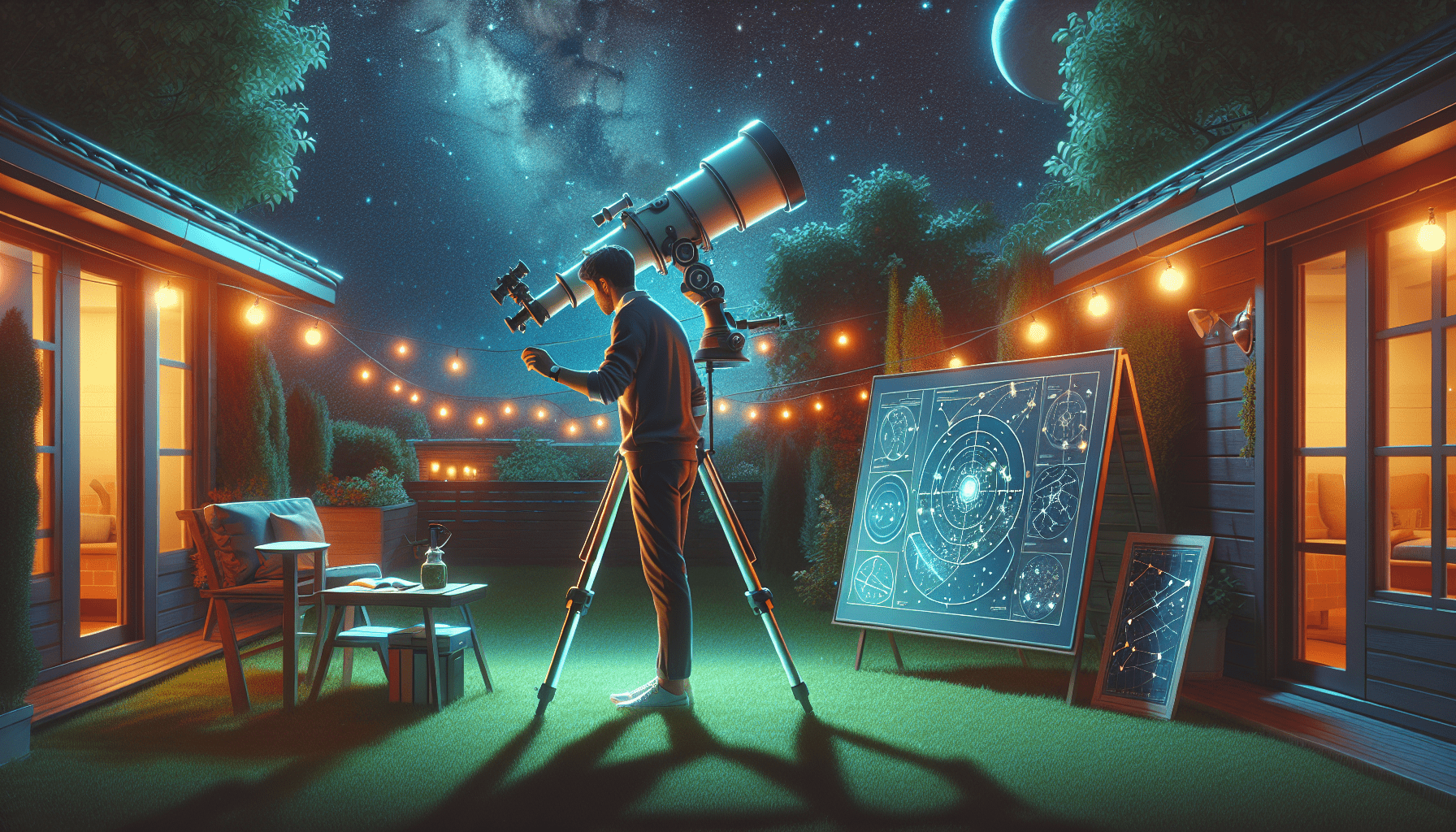 Exploring the Night Sky: Observing with a Backyard Telescope Exploring the Night Sky: Observing with a Backyard Telescope