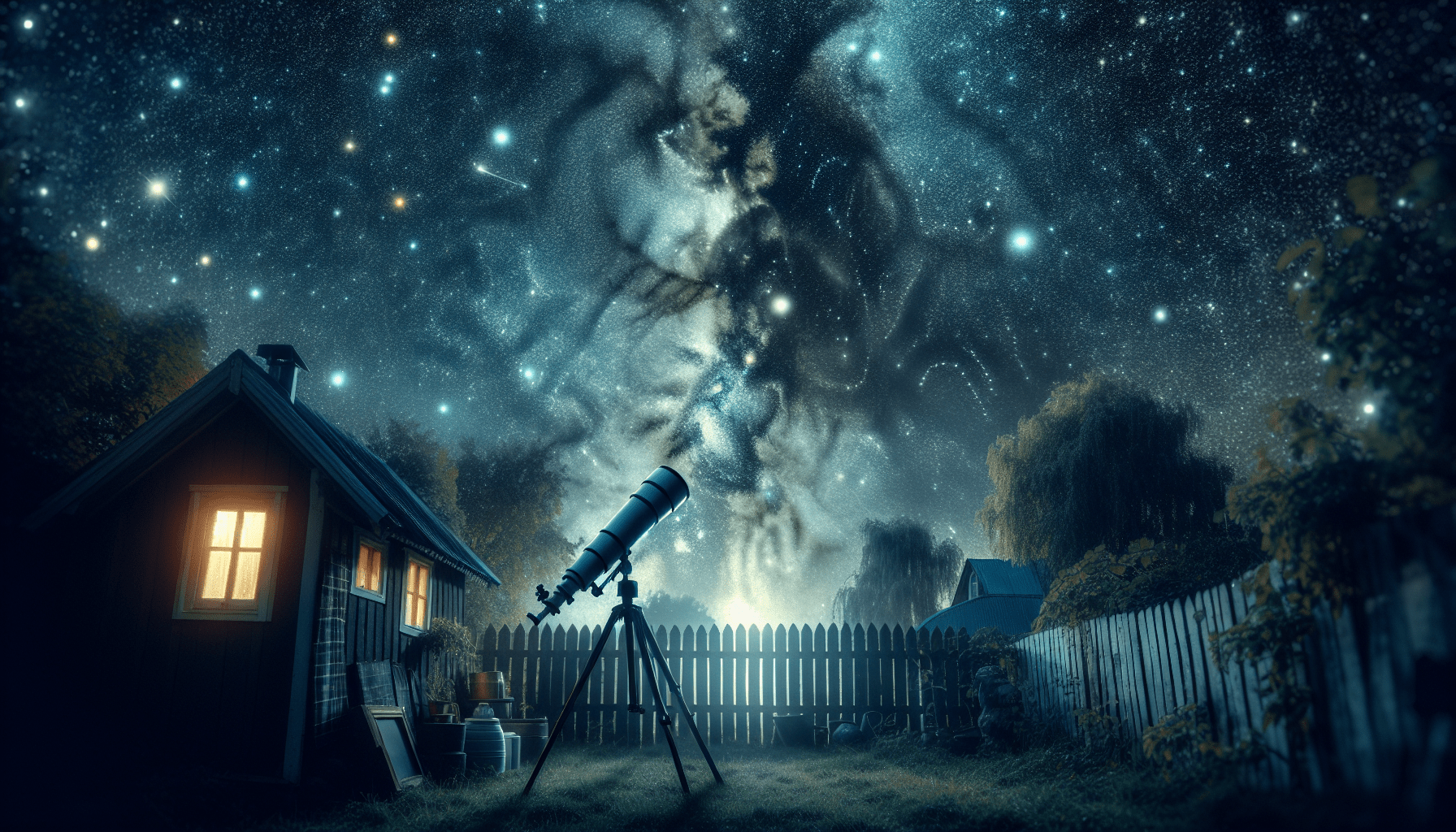 Unveiling the Wonders of the Universe through a Backyard Telescope Unveiling the Wonders of the Universe through a Backyard Telescope